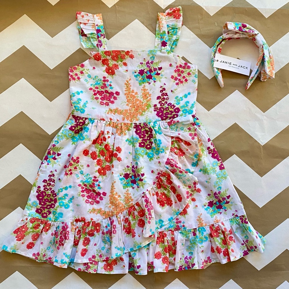 Janie and Jack dress and headband